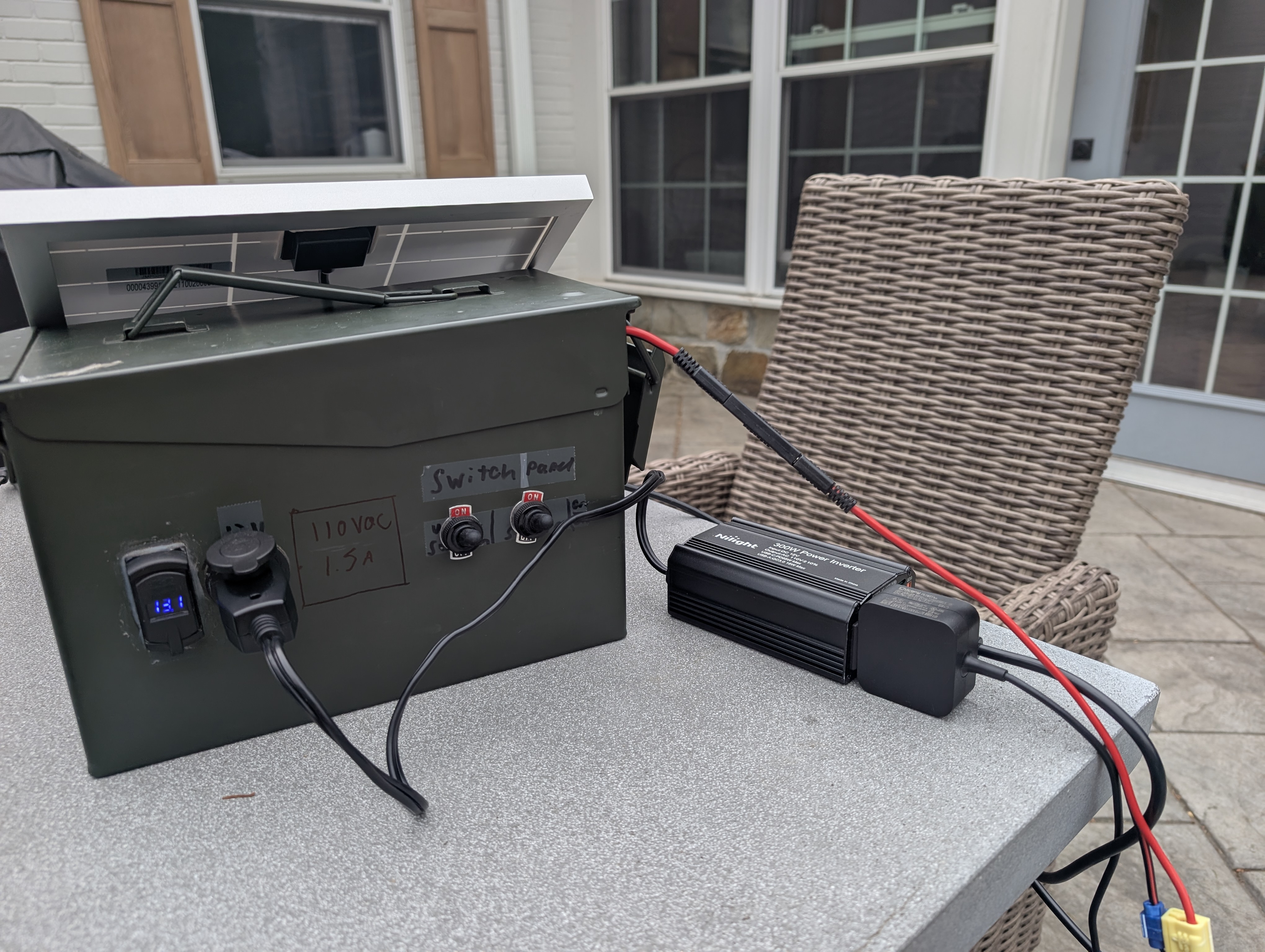 My ammo can power bank